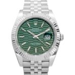 Datejust Automatic Green Dial Stainless Steel Men's Watch